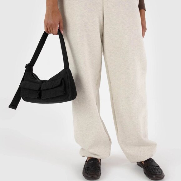 NWT Baggu Cargo Shoulder Bag - Black - Picture 2 of 4
